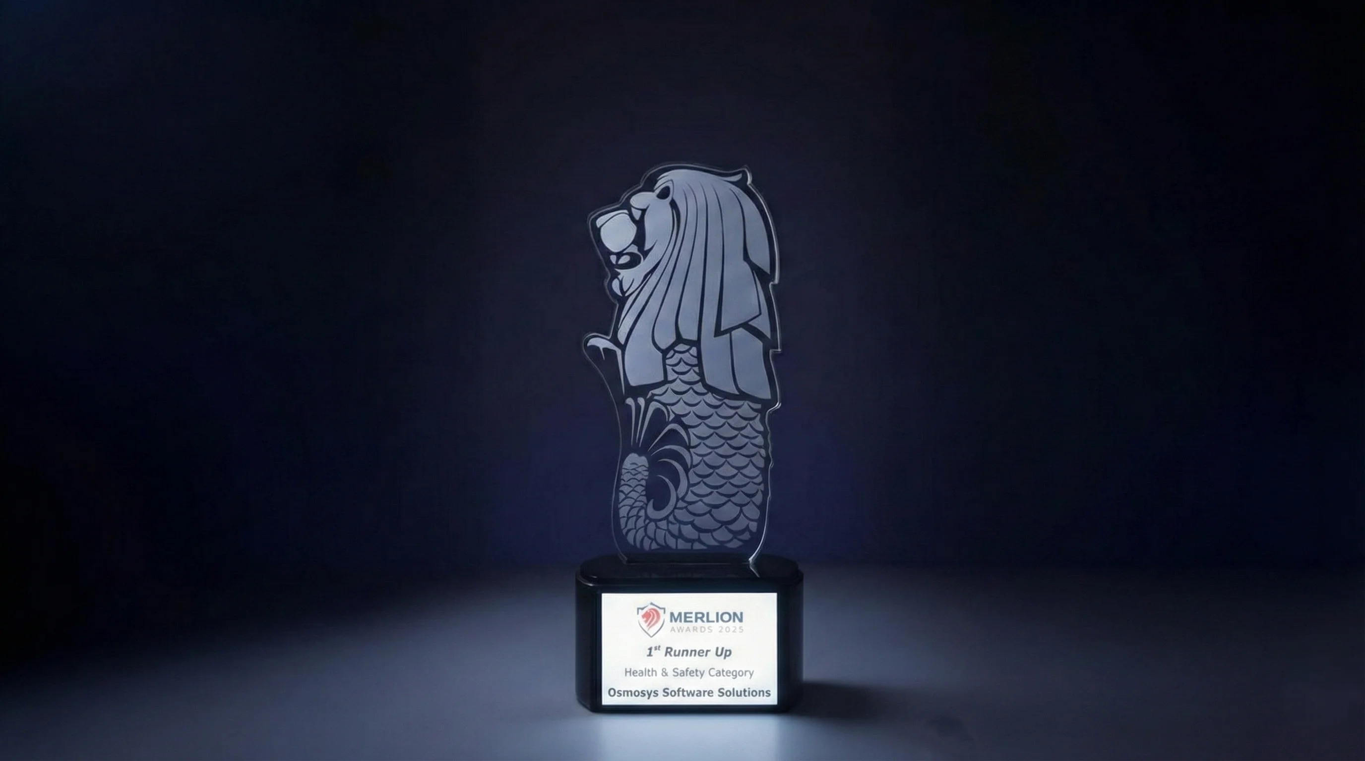 Merlion Awards Trophy